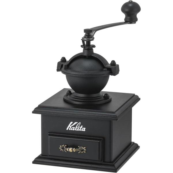 Kalita カリタ 42203 クラシックミル ＢＫ ブラック 手挽き 挽き目調整 アルミニウム製...