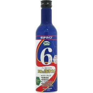 モリドライブ 燃料添加剤 フューエルシックス 280ml MORIDRIVE ルート産業 ガソリン 洗浄剤 燃費回復 燃焼促進 燃料経路洗浄 汚れ再付着防止｜daiyu8-y