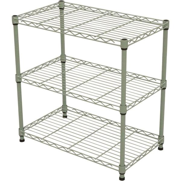 【I】エイ・アイ・エス AIS メタルラック 本体 グリーン 幅60x奥行35x高さ61.8cm N...