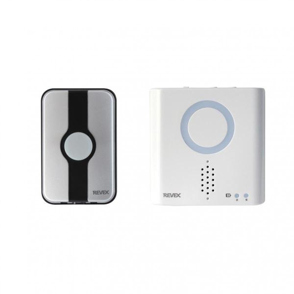 【在庫有・即納】リーベックス(REVEX) ワイヤレス 玄関チャイム 押しボタン呼び出しチャイム セ...