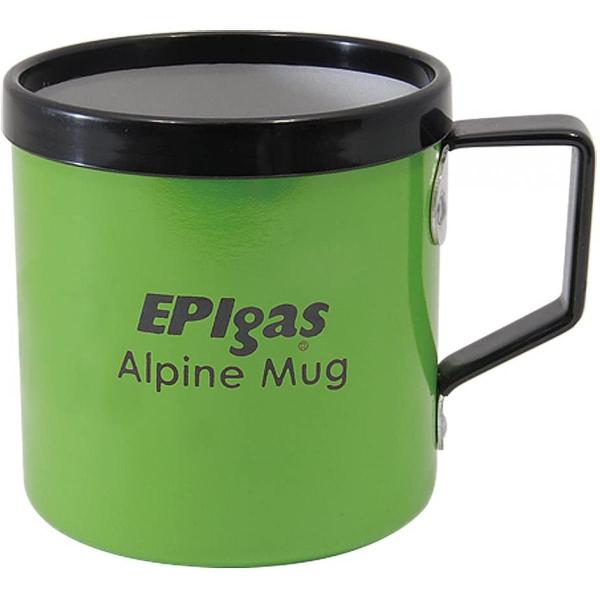 イーピーアイガス (EPIgas) アルパインマグカップ Ｍ グリーン C-5123 アウトドア キ...