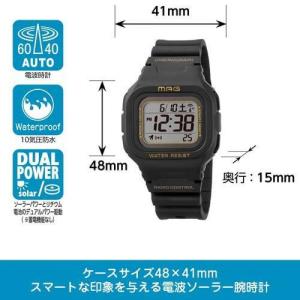 ノア精密 MAG 電波ソーラーウォッチ ウェー...の詳細画像1