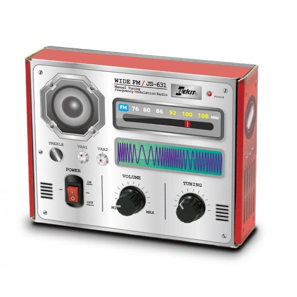 イーケイジャパン エレキット ELEKIT JS-631 ワイドFMはこらじ ラジオ 工作 自作 パ...