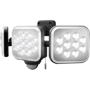 【在庫有・即納】ムサシ(MUSASHI) センサーライト ブラック  14W×3灯フリーアーム式LEDセンサーライト LED-AC3042 LED ライト RITEX (ライテックス)