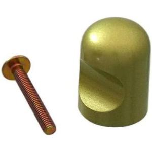 ハイロジック キャノンツマミ 直径20mm 17777 サテンゴールド 1個入 HILOGIK 裏ビス止 取っ手 つまみ