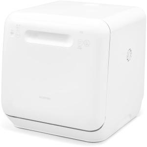 食器洗い乾燥機 ISHT-5000-W 工事不要 食洗機 コンパクト 上下ノズル洗浄 メーカー保証 ホワイト アイリスオーヤマ