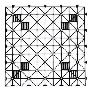 第一ビニール 人工芝用下敷きパネル 50cm×50cm 1枚　ジョイント 通気性 湿気 カビ コケ 対策 人工芝用