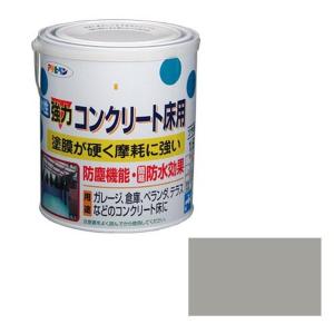 アサヒペン 水性強力コンクリート床用 ライトグレー 1.6L｜daiyu8-y