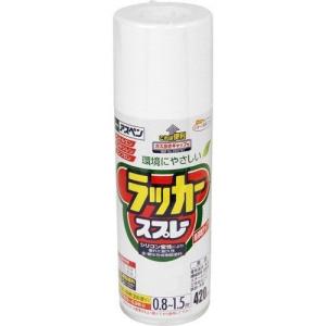 アサヒペン アスペンラッカーSP ツヤ消し白 420mL 塗料 塗装 スプレー DIY アスペン ラッカー｜daiyu8-y