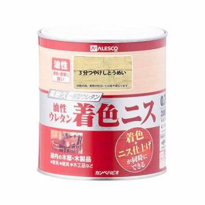 カンペハピオ 油性ウレタン着色ニス 0.7L 3分つやとうめい 高耐久 木部用 高性能ウレタン樹脂塗料 ツヤ仕上げ