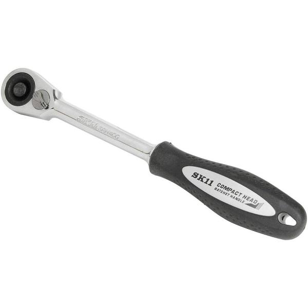 【原価確認中】SK11 ラチェットハンドル グリップ付 差込角 12.7mm 1/2インチ SRH4...