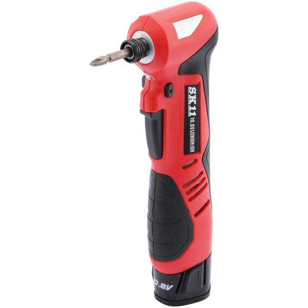 SK11 10.8V 充電アングルインパクトドライバー SAID108V-15RLS 日曜大工 DI...