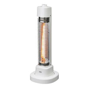 ユアサ ハロゲン電気ストーブ 首振り YA-H410C ホワイト ハロゲンヒーター