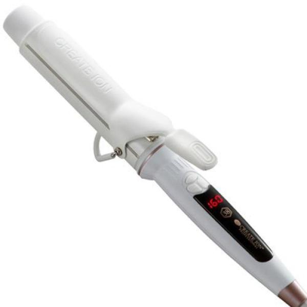 【在庫有・即納】クレイツ エレメアカール 38mm ヘアアイロン SC-G73312W ホワイト カ...