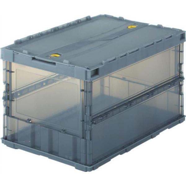 【在庫有・即納】トラスコ中山 TRUSCO 薄型折りたたみ コンテナ スケルコン スケルトンコンテナ...