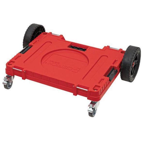 キューブリック QBRICK 超耐久 ストッパー付キャスター 赤 SKRQTPONE2ACZEPG0...