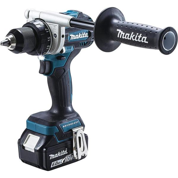 マキタ(Makita) 充電式ドライバドリル 18V6Ah バッテリ2本・充電器・ケース付 DF48...