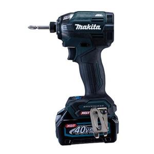 マキタ Makita 充電式インパクトドライバ（黒） 40Vmax2.5Ah バッテリ2本・充電器・ケース付 TD002GRDXB 充電式 インパクトドライバ｜daiyu8