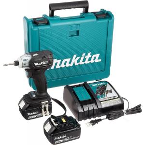 マキタ Makita 充電式 ソフトインパクトドライバ 黒 トルク40Nm 6Ahバッテリ2本・充電器付 TS141DRGXB｜daiyu8