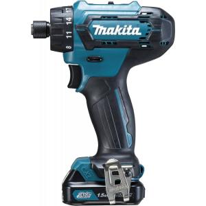 マキタ Makita 充電式 ドライバドリル  DF033DSHX バッテリBL1015×2本・充電器DC10SA・ケース付 薄型ギア ショートボディ｜daiyu8