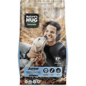 ファンタジーワールド Nature’s HUG ネイチャーズハグ ジュニア ミディアム＆ラージブリード 9.07kg　犬用 ドッグフード ドライフード【代引き不可】｜daiyu8