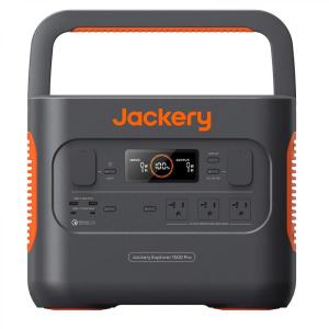 Jackery ジャクリ ポータブル電源 1500Pro 大容量 1512Wh JE-1500B 定格 1800W 50/60Hz アウトドア キャンプ 防災 車中泊｜daiyu8