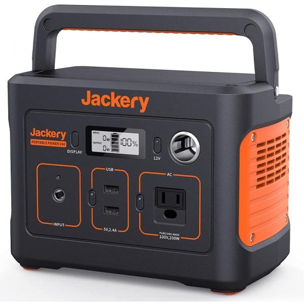 Jackery(ジャクリ) ポータブル電源 240 PTB021　大容量 小型軽量 コンパクト キャ...