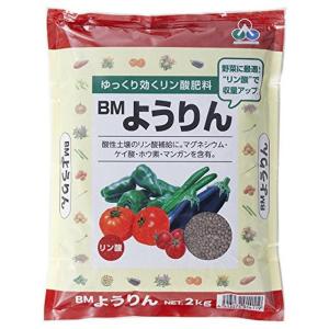 朝日工業 BMようりん 2kg リン酸 土壌ｐH調整 成分補給 花壇 芝生 野菜 庭木 元肥 追肥 プランター｜daiyu8