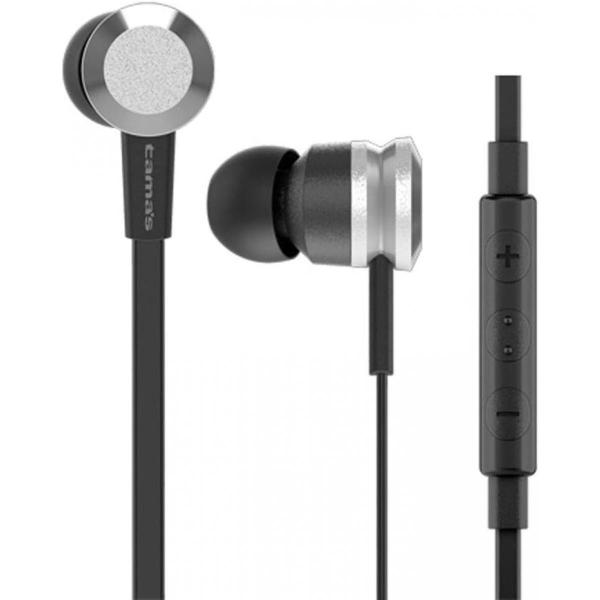 多摩電子工業 tamas ステレオイヤホン ハンズフリー機能付き SH57S ブラック スマホ専用 ...