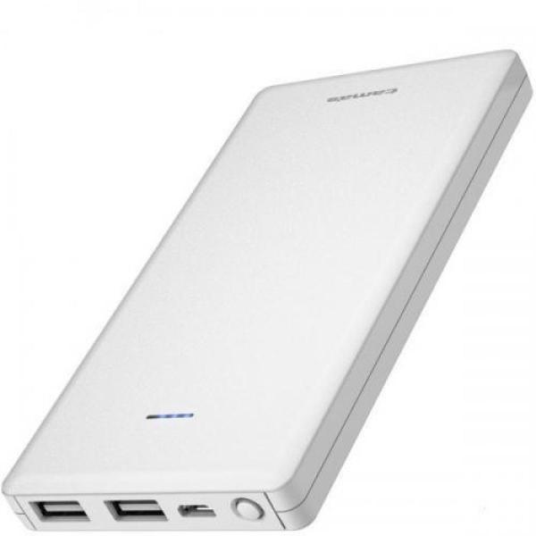 tama&apos;s 多摩電子工業 大容量 モバイルバッテリー 10000 薄型 ホワイト TL115UW ...