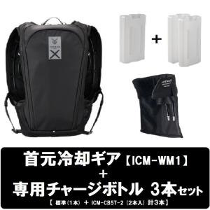 YAMASHIN 【専用冷却ギア ICM-WM3D (頭用) ・ チャージボトル