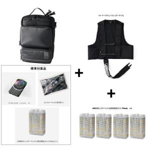 【即納【ベスト(ICM-WMV-F フリーサイズ) + モンスターマックス(ICM-MXXR-2) 5本 セット】 アイスマン XR-PRO ICM-XR 2026年モデル アイスマン 水冷服