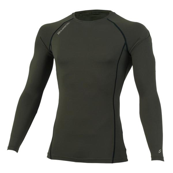 コーコス信岡 ニオイクリア 消臭パワーサポート長袖 G-2028 アーミー M　グラディエーター G...