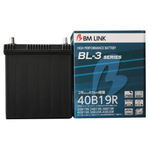 BM LINK BL-3 Series 40B19R 自動車用スタンダードバッテリー BL-3シリーズ｜daiyu8