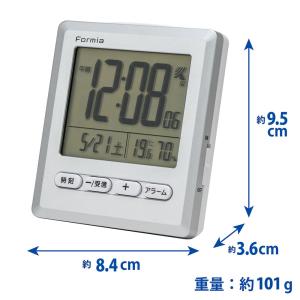 保土ヶ谷電子 電波デジタル時計 HT-028R...の詳細画像1