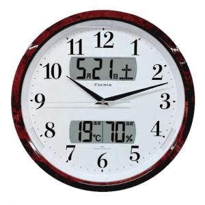 SEIKO（セイコー） お取り寄せ 電波掛時計 カレンダー、温度・湿度表示