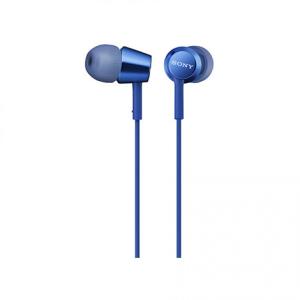 SONY ( ソニー ) イヤホン MDR-EX155 : カナル型 ブルー MDR-EX155 LI 密閉型インナーイヤーレシーバー｜daiyu8