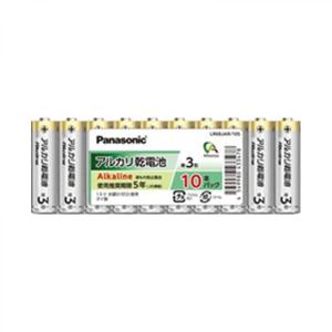 アルカリ乾電池 単3形×10本 LR6BJAR/10S パナソニック Panasonic｜daiyu8