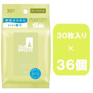 【まとめ買い】ファイントゥデイ シーブリーズ　フェイス＆ボディシート　Ｎ　ヴァーベナクール　３０枚×３６個