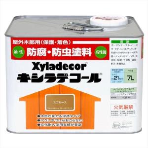 大阪ガスケミカル キシラデコール #115スプルース 7L 　油性 屋外用 防腐・防虫 塗料 補修用品 住宅資材｜daiyu8