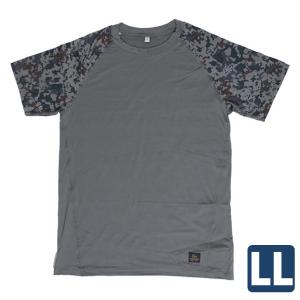 ストームクロス  半袖クルーネックシャツ 空自迷彩 LLサイズ 40710-KD Tシャツ ミリタリー 自衛隊 空デジ カモフラ