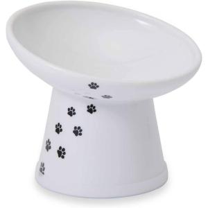 柴 様 傾斜 犬 猫 ペット用 フード テーブル (1穴タイプ) ★完成品★ 犬用 脚付フードボウル 斜めタイプ ( 1個 )/ 猫壱 : 爽快ドラッグ