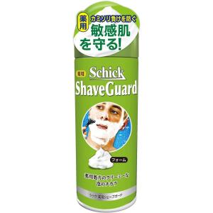 Schick シック 薬用シェーブガード シェービングフォーム 200g　シェービング剤 ムース 敏感肌｜daiyu8