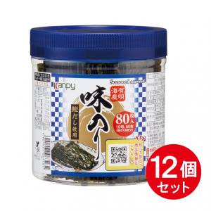 【まとめ買い】 有明海産 卓上味のり 10切 80枚 ×12個 箱買い カンピー 海苔 味付けのり 備蓄 ストック｜daiyu8