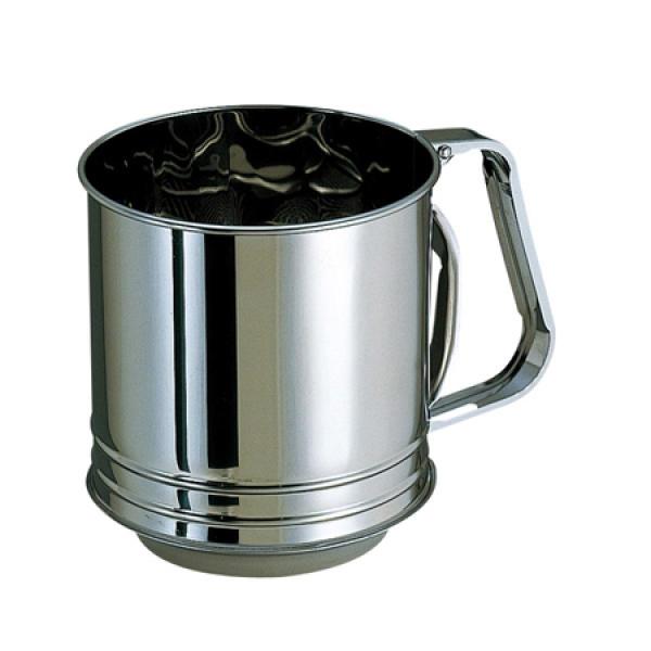 貝印 DL6418 サビにくくお手入れしやすいステンレス製の粉ふるい二重網(大)