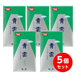 【まとめ買い】【お取り寄せ】日本香堂 青雲 クリーン バラ詰 130g ×5個セット　お線香 フローラルグリーンの香り けむりが少ない｜daiyu8