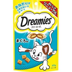 ドリーミーズ Dreamies まぐろ味 60g　猫用 キャットフード おやつ 間食 スナック 食物繊維 マースジャパン｜daiyu8