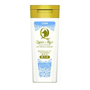 クイック&リッチ トリートメントインシャンプー全犬種用リフレッシュサボン 200ml｜daiyu8