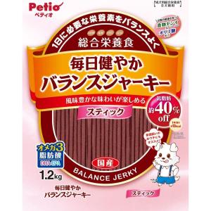 ペティオ (Petio) 毎日健やかバランスジャーキー スティック 1.2kg｜daiyu8