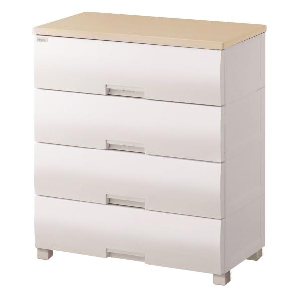 【在庫有・即納】 天馬フィッツプラス F7504メープル 衣装ケース 収納ケース チェスト 幅75×...